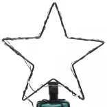 kúp alakú karácsonyfa 108 meleg fehér LED-del 70 x 180 cm