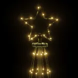 kúp alakú karácsonyfa 310 meleg fehér LED-del 100 x 300 cm