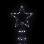 kúp alakú karácsonyfa 3000 hideg fehér LED-del 230 x 800 cm