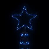 kúp alakú karácsonyfa 3000 kék LED-del 230 x 800 cm