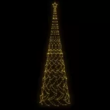 kúp alakú karácsonyfa 3000 meleg fehér LED-del 230 x 800 cm