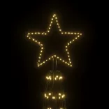 kúp alakú karácsonyfa 3000 meleg fehér LED-del 230 x 800 cm