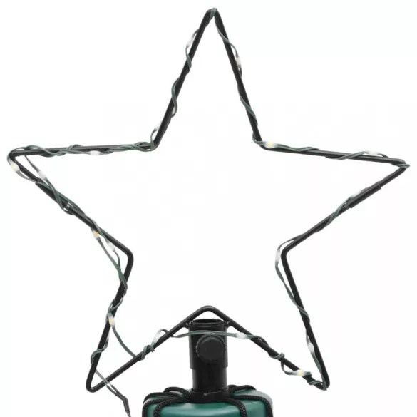 színes fényű karácsonyfa tüskével 108 LED-del 180 cm