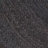 sötétszürke kézzel szőtt kör alakú jutaszőnyeg 240 cm