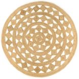 kézzel font jutaszőnyeg 210 cm