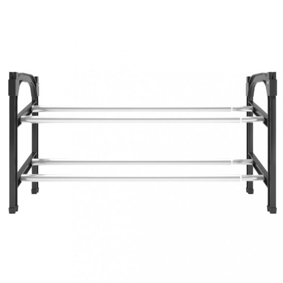 kihúzható cipőtartó 2 polccal 119 x 24 x 37 cm