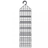 akasztós szekrényelrendező 7 polccal