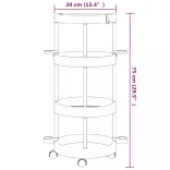 takarítókocsi alumínium tárolókosárral