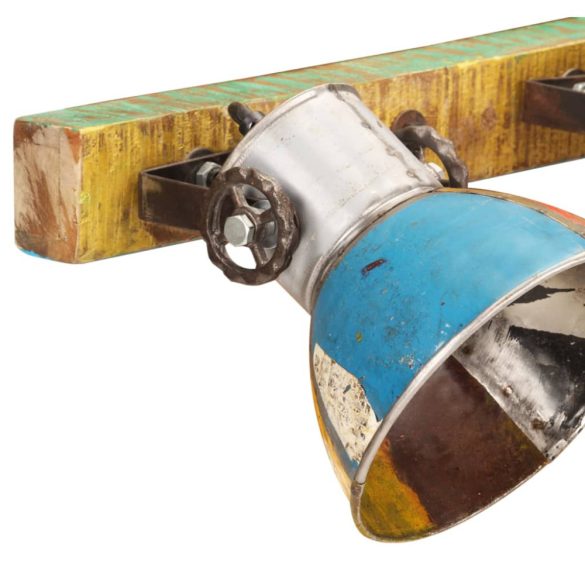 többszínű ipari falilámpa 90 x 25 cm E27