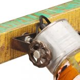 többszínű ipari falilámpa 65 x 25 cm E27