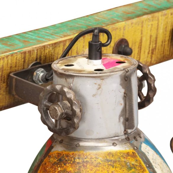 többszínű ipari falilámpa 65 x 25 cm E27