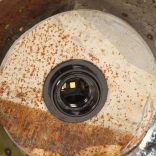 többszínű ipari függőlámpa 25 W 111 cm E27