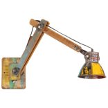 ipari stílusú többszínű kerek falilámpa E27