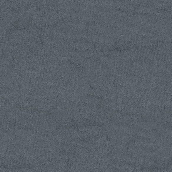 sötétszürke bársony tárolóülőke 45 x 45 x 49 cm