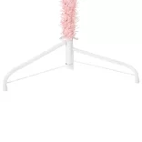 rózsaszín vékony fél műkarácsonyfa állvánnyal 210 cm