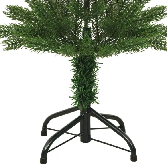 vékony polietilén műkarácsonyfa állvánnyal 150 cm