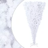 fehér fordított műkarácsonyfa állvánnyal 240 cm