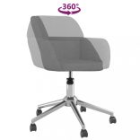 világosszürke szövet forgó irodaszék