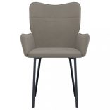 2 db világosszürke bársony étkezőszék