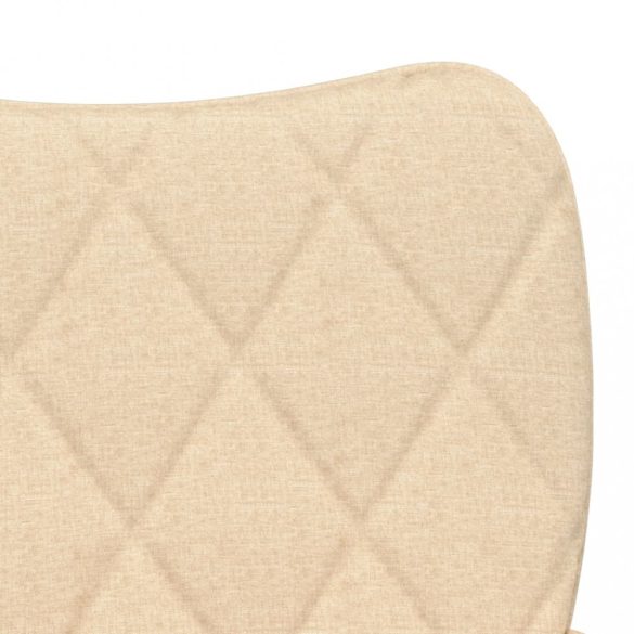 2 db krémszínű szövet étkezőszék