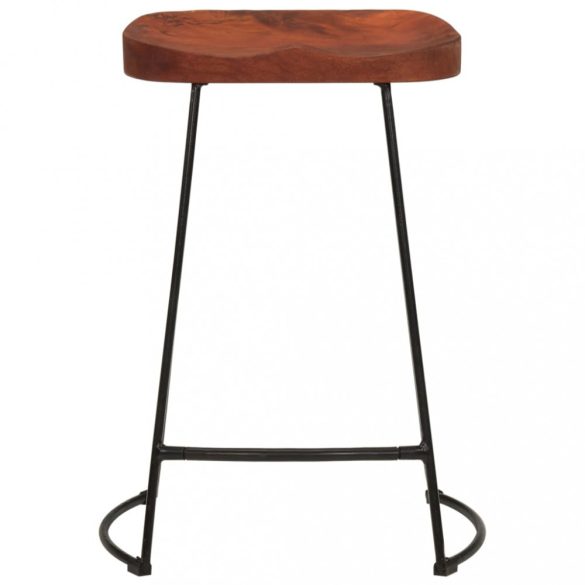 2 db tömör mangófa Gavin bárszék 45x40x63 cm