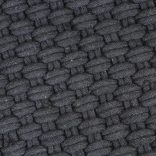 négyszögletes antracit pamut szőnyeg 160x230 cm