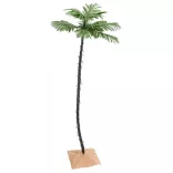 LED-es pálmafa 96 meleg fehér LED-del 180 cm