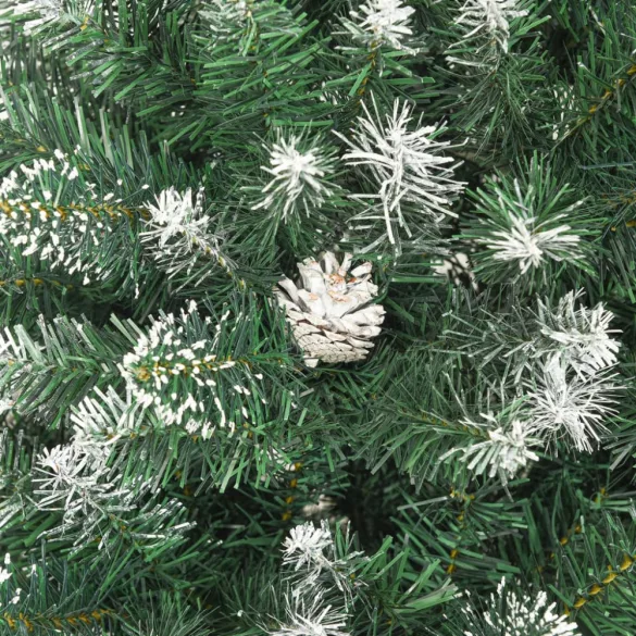 PVC műkarácsonyfa állvánnyal 150 cm