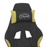 fekete és világoszöld szövet masszázs játékszék