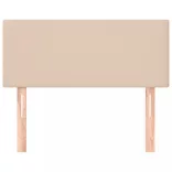 cappuccino színű műbőr fejtámla 90x5x78/88 cm