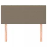 tópszínű szövet fejtámla 100x5x78/88 cm