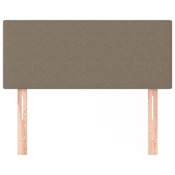 tópszínű szövet fejtámla 100x5x78/88 cm