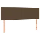 sötétbarna szövet fejtámla 144x5x78/88 cm