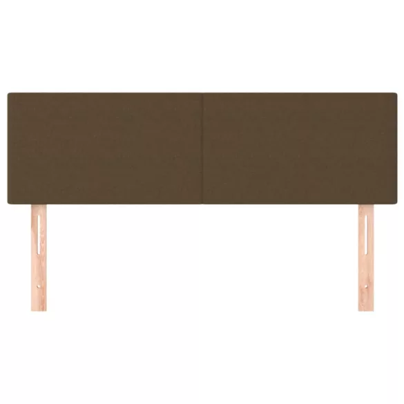 sötétbarna szövet fejtámla 144x5x78/88 cm