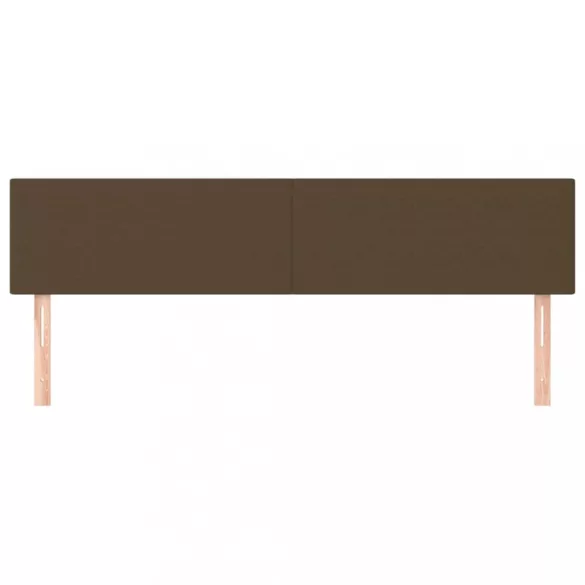 sötétbarna szövet fejtámla 200 x 5 x 78/88 cm