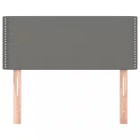 sötétszürke szövet fejtámla 80 x 5 x 78/88 cm