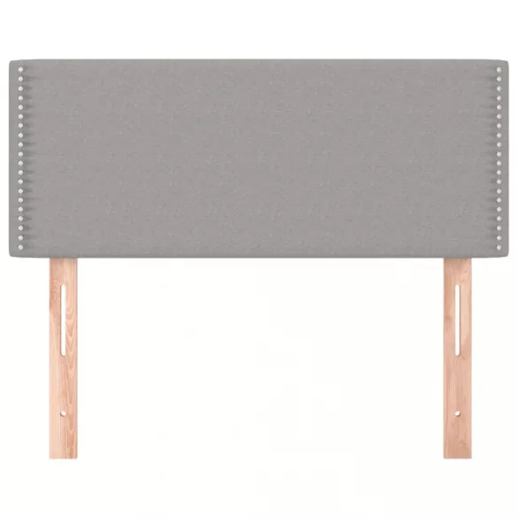 világosszürke szövet fejtámla 90x5x78/88 cm