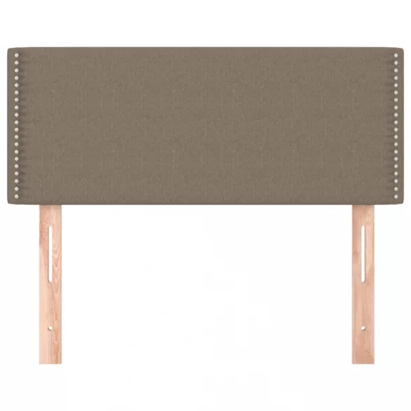 tópszínű szövet fejtámla 90x5x78/88 cm