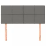 sötétszürke szövet fejtámla 80 x 5 x 78/88 cm