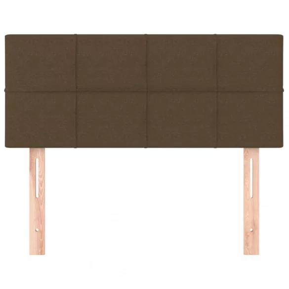 sötétbarna szövet fejtámla 80 x 5 x 78/88 cm