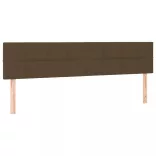 sötétbarna szövet fejtámla 180 x 5 x 78/88 cm