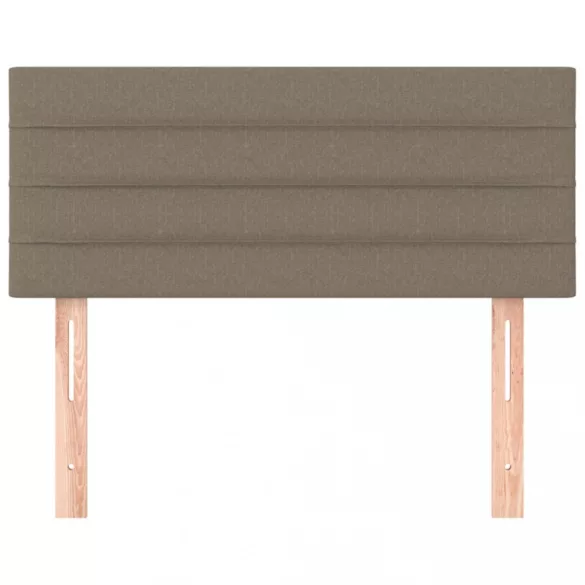 tópszínű szövet fejtámla 100x5x78/88 cm