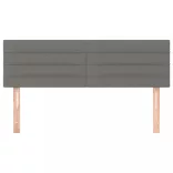 sötétszürke szövet fejtámla 144x5x78/88 cm