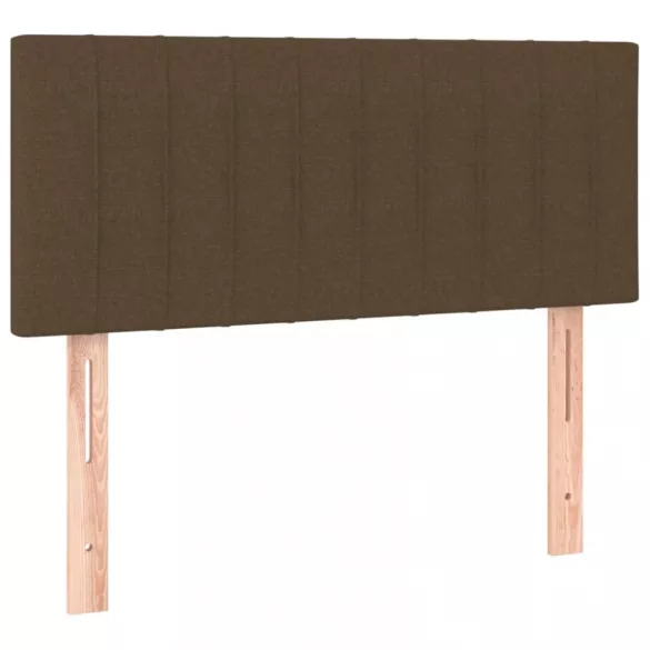 sötétbarna szövet fejtámla 80 x 5 x 78/88 cm
