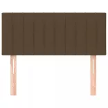 sötétbarna szövet fejtámla 100x5x78/88 cm