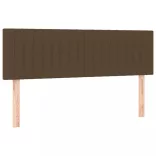 sötétbarna szövet fejtámla 144x5x78/88 cm