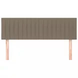 tópszínű szövet fejtámla 144x5x78/88 cm