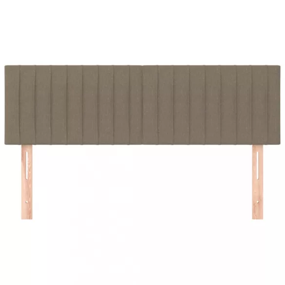 tópszínű szövet fejtámla 144x5x78/88 cm