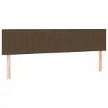 sötétbarna szövet fejtámla 180 x 5 x 78/88 cm