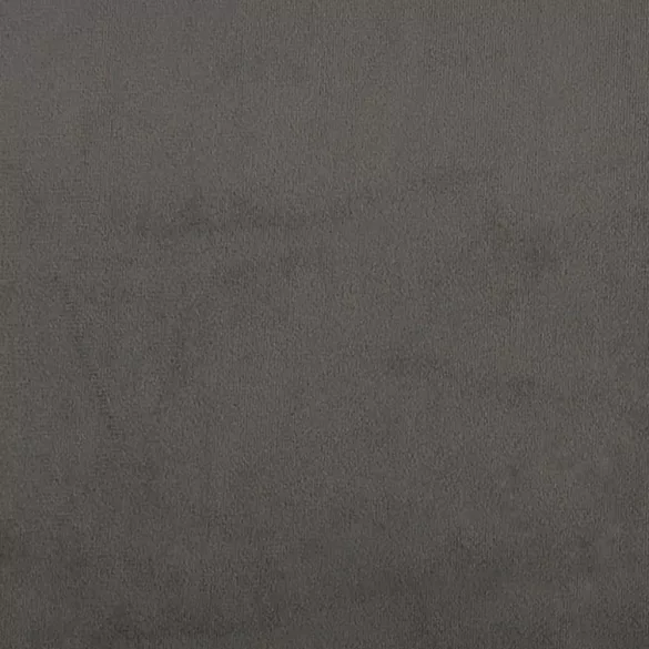 sötétszürke bársony fejtámla 200 x 5 x 78/88 cm